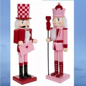 ❤️ Set of Valentine's Day Letter Nutcracker Valentine's Day King Nutcracker